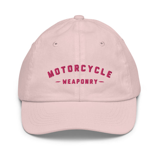 Motorcycle Weaponry Kids Cap (Embroidered)